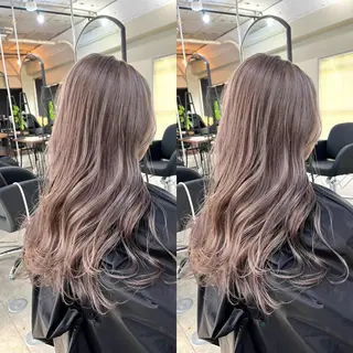 ミディアム カラー 髪質改善/カラー特化 なぎのヘアスタイル