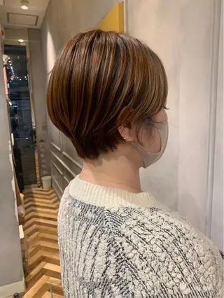 ショート 田中 胡桃のヘアスタイル