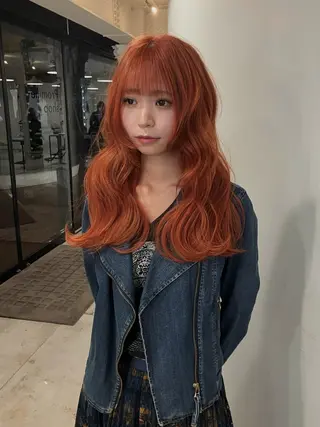 ロング Hanaka🪷 ニュアンス×レイヤーのヘアスタイル
