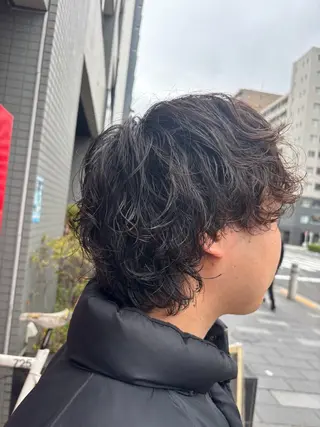 パーマ メンズ 🐰K+Plus🐰 まゆ🐰のヘアスタイル