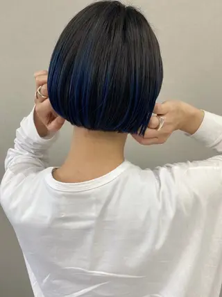 ショート カラー -福岡博多筑紫口- 大津成美のヘアスタイル