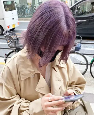 カラー 🧡色落ちまで2度 楽しめる🧡ヨシキのヘアスタイル