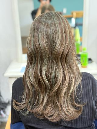 カラー Snaly カラー特化ページのヘアスタイル