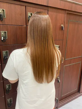 ロング 佐藤 優衣のヘアスタイル