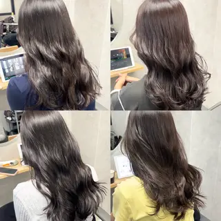 セミロング 透明感カラー/小顔に 見える顔まわり/店長のヘアスタイル