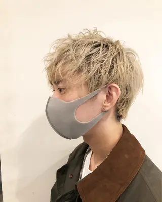 ヘアアレンジ メンズ メンズ特化✂️栗原 侑也のヘアスタイル