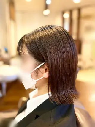 ミディアム カラー 元住吉プランツヘアー ☘️まるやま☘️のヘアスタイル