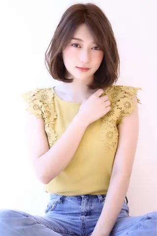 ショート 傷ませにくいブリーチ 浦野優希のヘアスタイル