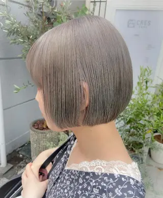 ショート カラー ヘアセット🎀パーマ Tsubasaのヘアスタイル