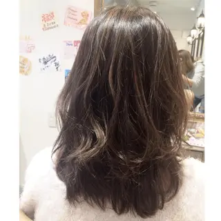 ショート ミディアム セミロング ロング カラー パーマ ヘアアレンジ 韓国♡ハイライト ♡YURIのヘアスタイル