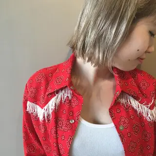 ミディアム セミロング ロング カラー ヘアアレンジ レイヤーカット BLend 渋谷のヘアスタイル