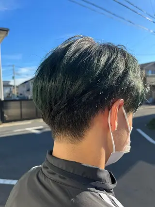 ショート 縮毛矯正 松崎祥のヘアスタイル
