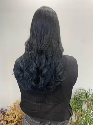 ロング カラー ヘアアレンジ coco♡ 韓国hairのヘアスタイル