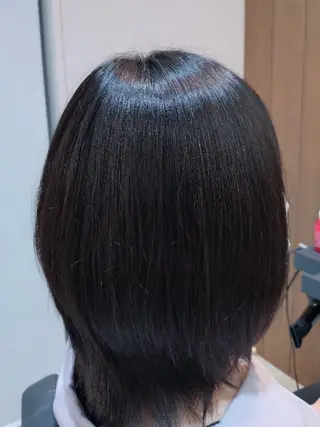 ミディアム 青木 大のヘアスタイル