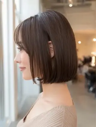 ショート 絶対綺麗な暖色カラー 🎯あります✨増渕✨のヘアスタイル