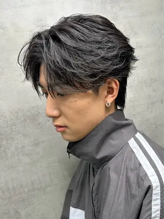 パーマ メンズ 静岡 / 毛流れ特化 /下居真大のヘアスタイル