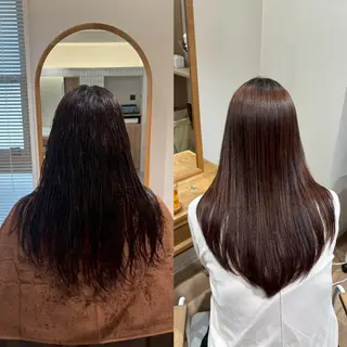 ロング RINNO🌷透明感 カラー/髪質改善のヘアスタイル