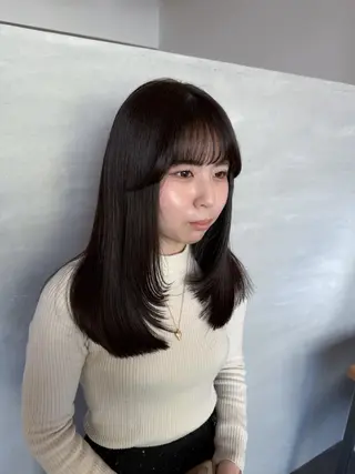 ロング 宮原 愛果のヘアスタイル