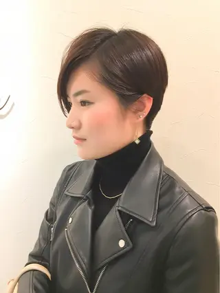 ショート 柔らか垢抜けｶﾗｰと ｶｯﾄ🫧ASUKAのヘアスタイル