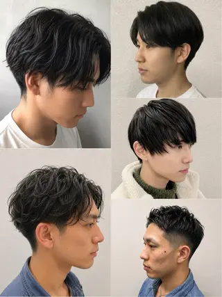 メンズ ブリーチなしWカラー メンズカット✨ワタベのヘアスタイル
