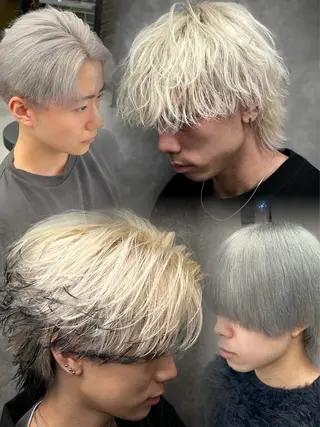 カラー パーマ メンズ 札幌メンズ指名 No. 1/光👑のヘアスタイル