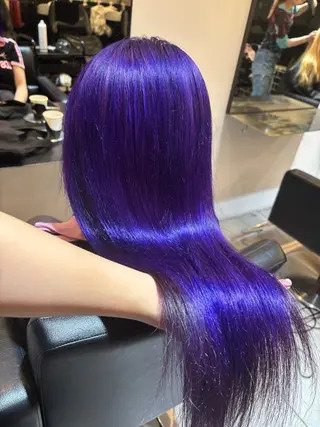 ロング 🐏YUNA＊透明感 ハイトーンカラー✨のヘアスタイル