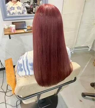 ロング 川尻 詩織のヘアスタイル