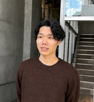 パーマ メンズ サッカー美容師/ メンズ/haruのヘアスタイル