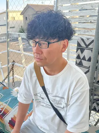 ショート パーマ メンズ メンズ特化サロン ユウヘイのヘアスタイル