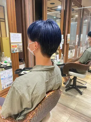 ショート カラー メンズ 💐レイヤー/透明感 カラー💐智口彩香のヘアスタイル