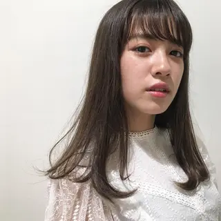 ロング fuchigami suzunoのヘアスタイル