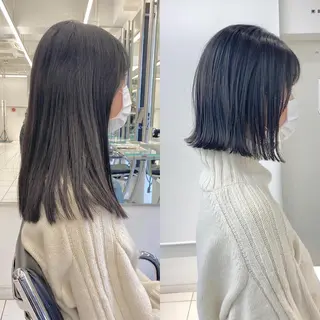ショート カラー パーマ KONOMI スタイリストのヘアスタイル