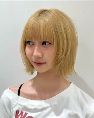 ショート ウルフカット/ ハッシュカット/山路のヘアスタイル
