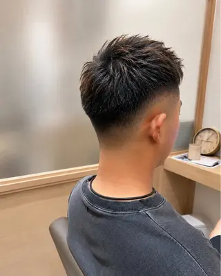 ショート メンズ 久木原 ゆりのヘアスタイル