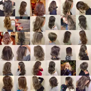 ロング カラー パーマ 髪質改善 Daisukiのヘアスタイル