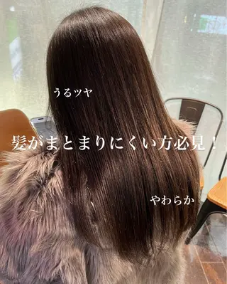 ロング カラー カットパーマ 🌀あさみのヘアスタイル