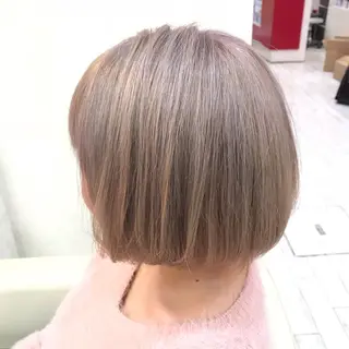 ミディアム カラー 櫻井 なんなのヘアスタイル