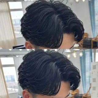ショート パーマ メンズ メンズ特化サロン ユウヘイのヘアスタイル