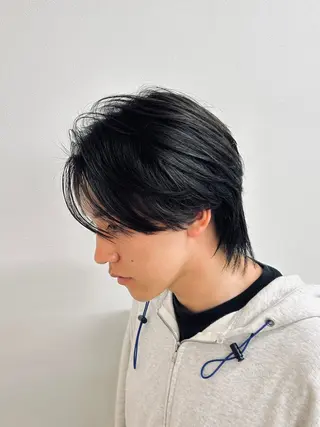 ショート パーマ メンズ 🏁メンズパーマ/ RYOYAのヘアスタイル