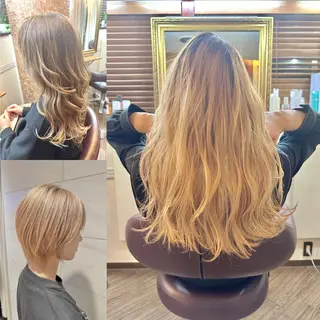 ロング カラー メンズ 🌱ケミカル美容師 未来を綺麗に🌱優吾のヘアスタイル
