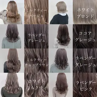 セミロング カラー パーマ ヘアアレンジ メンズ キッズ ネイル マツエク・マツパ ダブルカラー｜ なおき｜池袋美容師のヘアスタイル