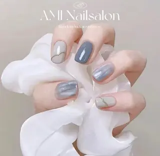 ミディアム AMI Nailsalonのネイルデザイン