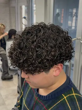 パーマ メンズ 【OVARL】武田 まなみのヘアスタイル
