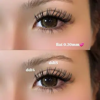 マツエク・マツパ eyelash Anmut Lunaのマツエク・マツパデザイン