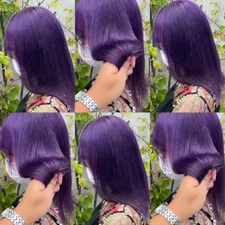 ミディアム 柔らかカラー/ 縮毛矯正YUTO🧋のヘアスタイル
