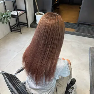 ロング あおい/透明感 ハイトーン 似合わせのヘアスタイル
