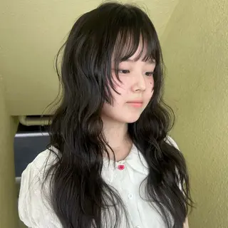 ロング カラー 透明感似合わせカラー 🍀あかり🍀のヘアスタイル