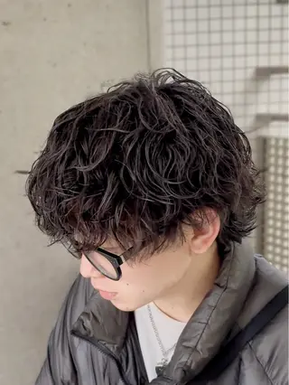 パーマ メンズ Rikito .のヘアスタイル