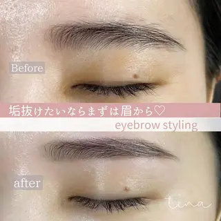 アイブロウ suuu beautyのネイルデザイン