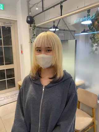 カラー Lomalia／ yuzuki🤎ᐩᕀのヘアスタイル
